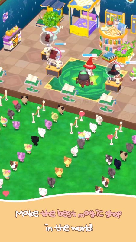 Cats Magic Shop : Idle Clicker