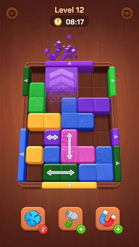 Wood Away, Block Jam