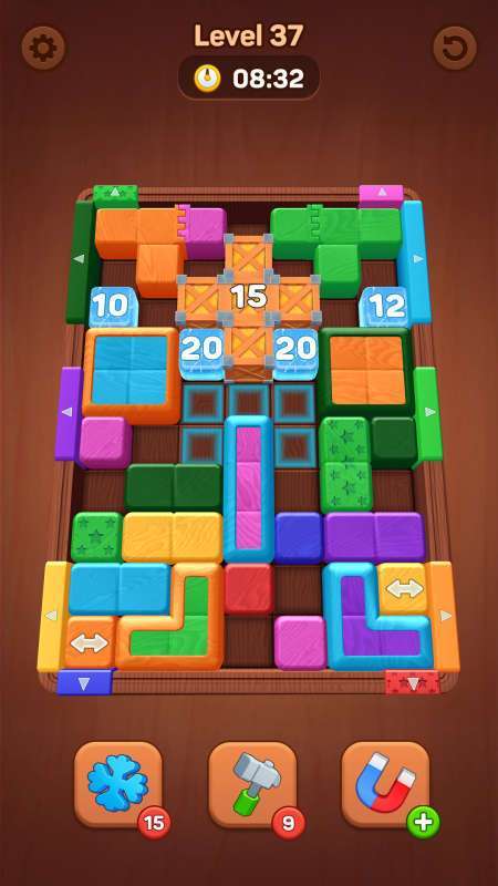 Wood Away, Block Jam