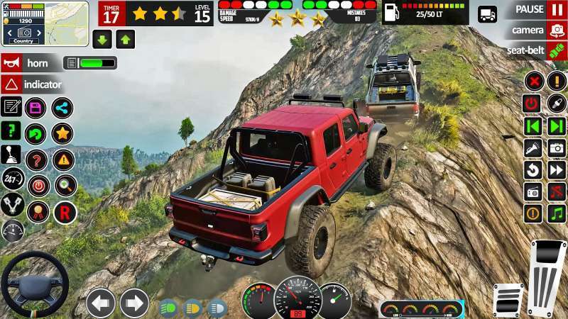 Uphill Jeep Games Jeep Driving