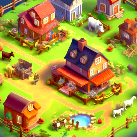 Country Valley Farming Game