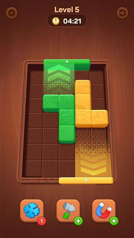 Wood Away, Block Jam