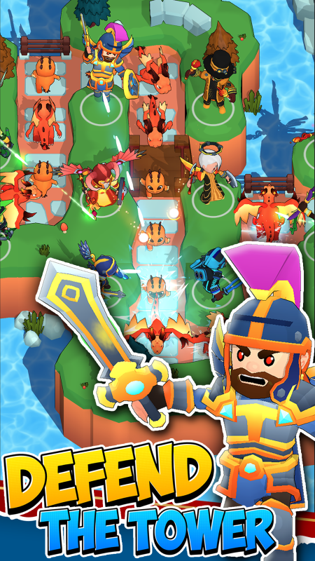 Idle Hero TD Tower Defense RPG