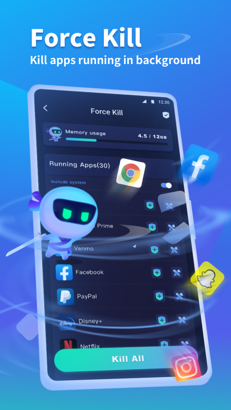Clean Ninja -  Ускоритель Android