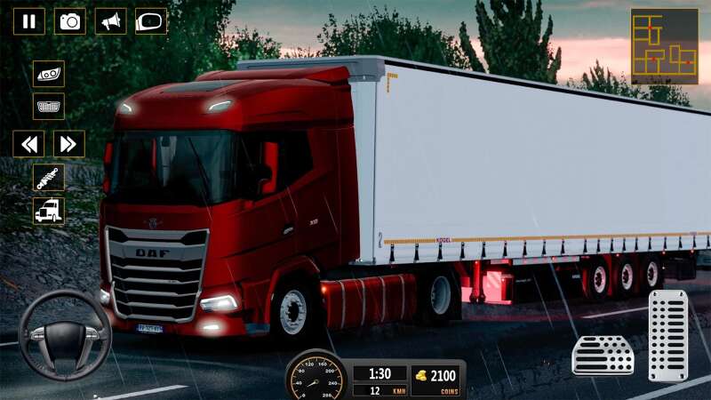Городские игры Euro Truck 3d