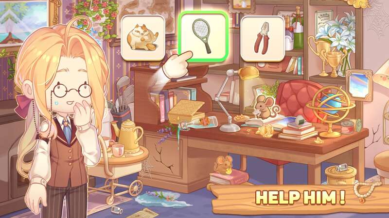 Kawaii Mansion: Hidden Objects