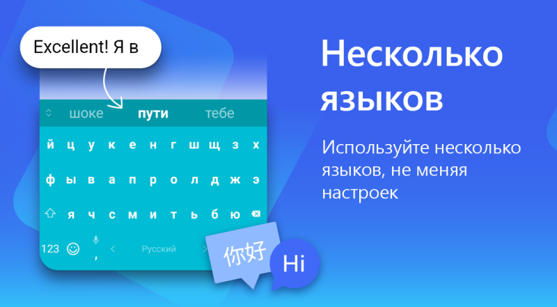 Клавиатура Microsoft SwiftKey