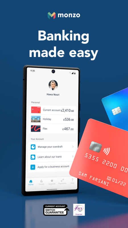 Monzo Bank - Mobile Banking