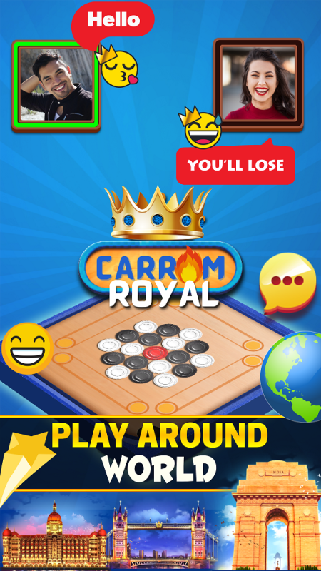 Carrom Royal - Board Game