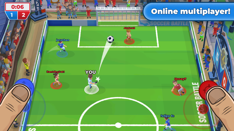 Футбольная битва Soccer Battle
