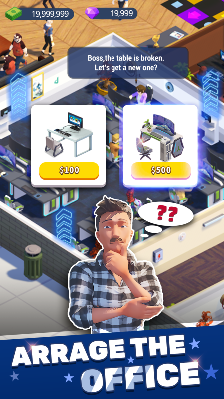 Idle Office Tycoon - Get Rich!