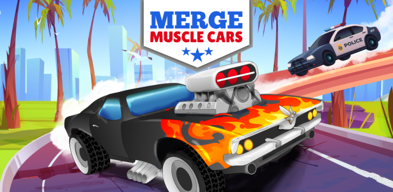 Merge Muscle Car: Cars Merger