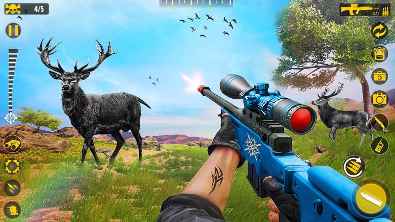 Jungle Deer Hunting: Gun Games