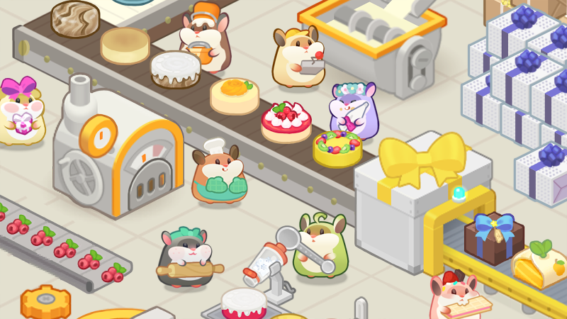 Hamster cake factory