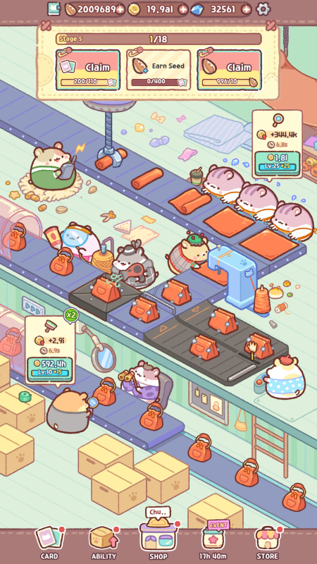 Hamster Bag Factory : Tycoon