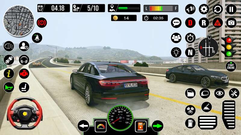 Автомобильные игры 3D: Вождени
