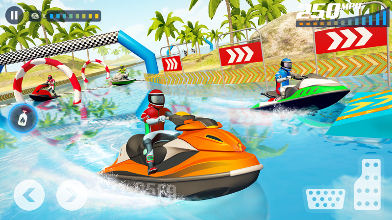 Jet Ski Boat Game: водные игры