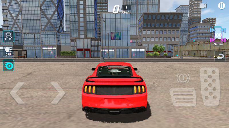 Car Driving Traffic Simulator