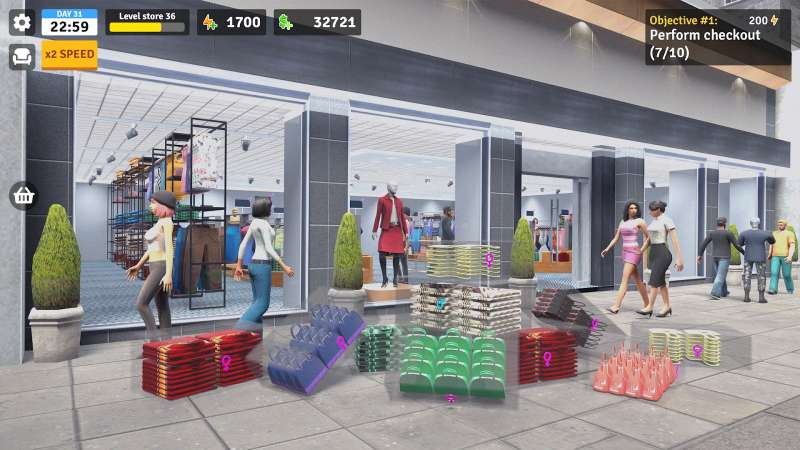 Clothing Store Simulator