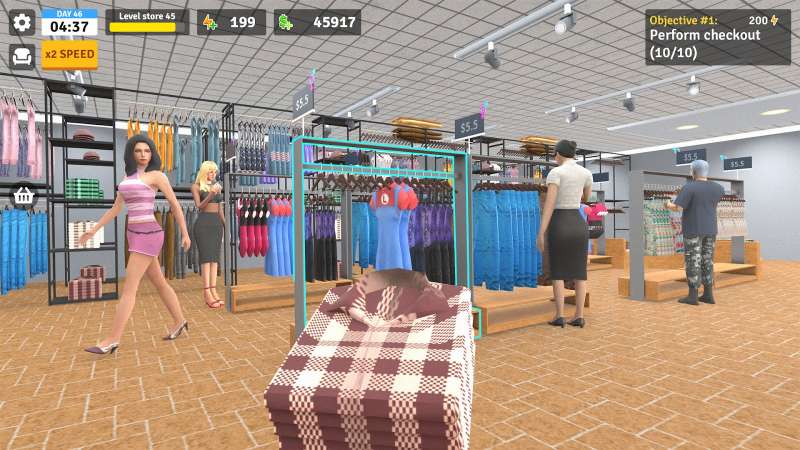 Clothing Store Simulator